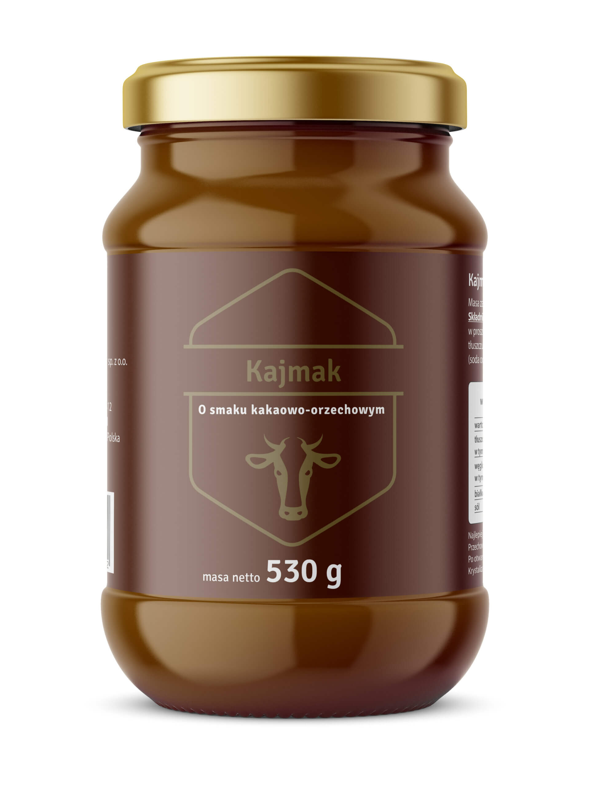 Kajmak o smaku kakaowo-orzechowym 530 g