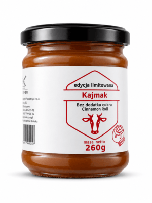 Kajmak bez dodatku cukru Cinnamon Roll 260g